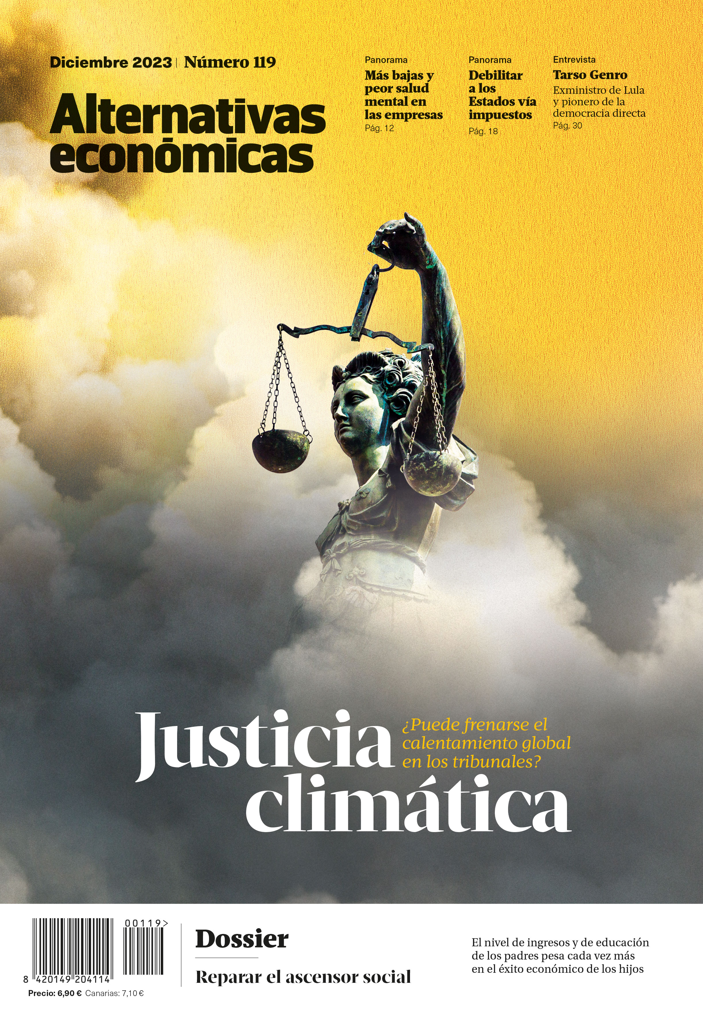 Portada Nº119 Diciembre Alternativas económicas