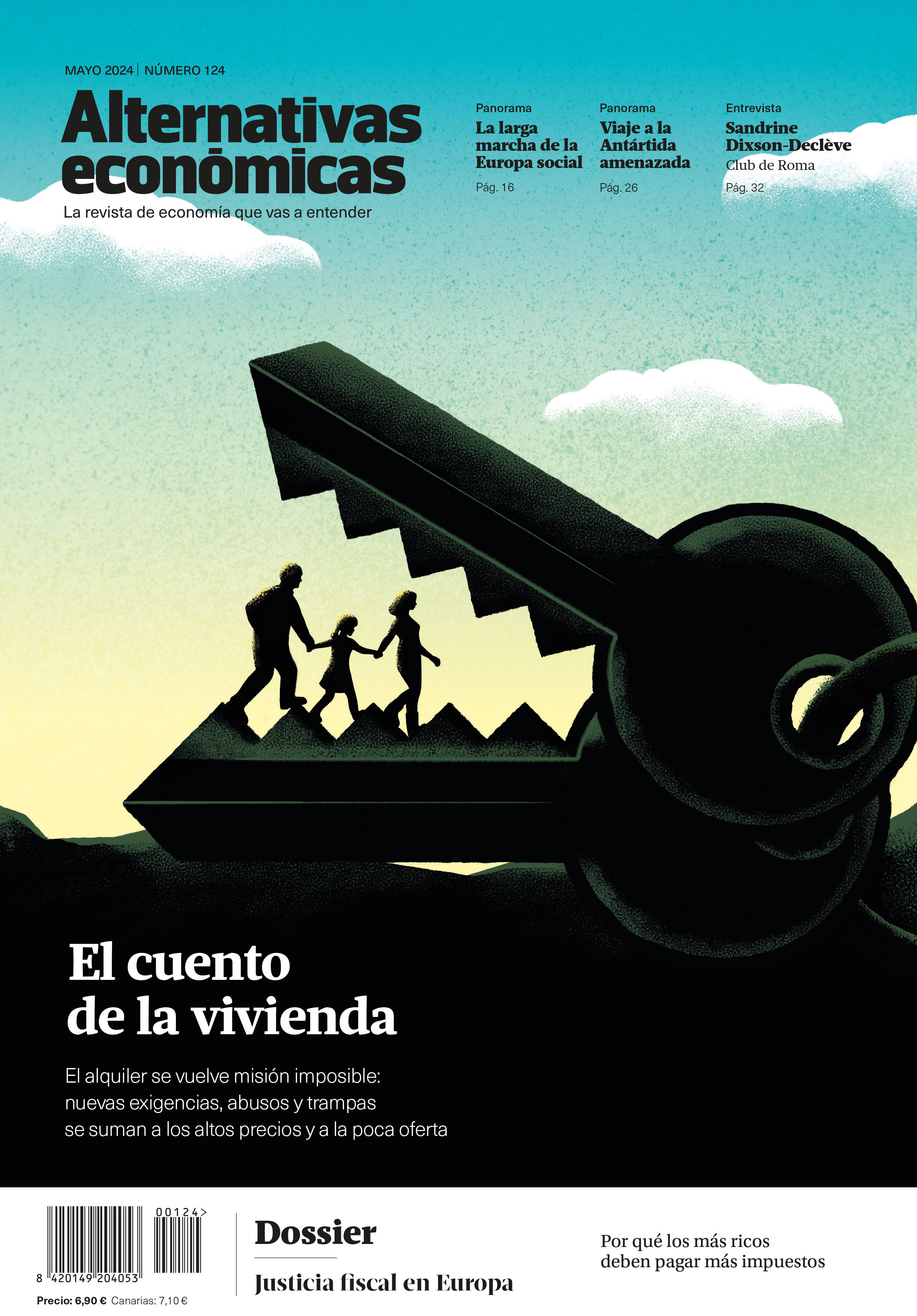 Portada Nº124 Mayo Alternativas económicas