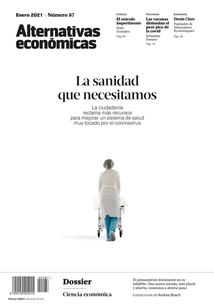 Revista Alternativas económicas. La ciudadanía reclama más recursos para mejorar un sistema de salud muy tocado por el coronavirus