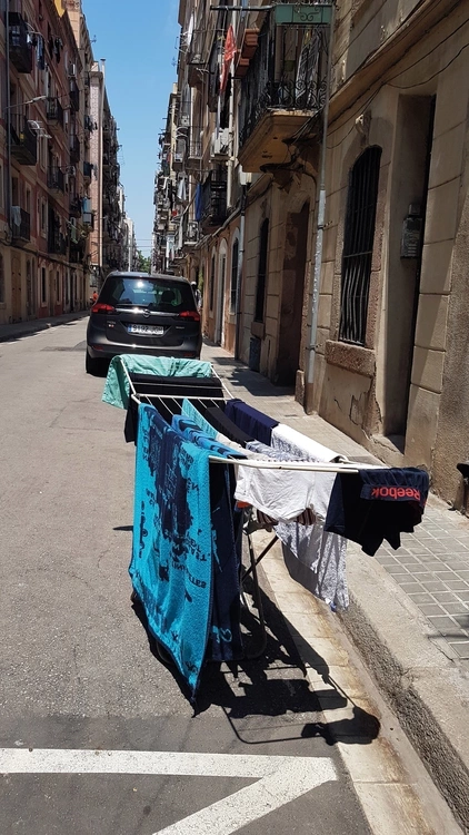 Tendedero Barceloneta