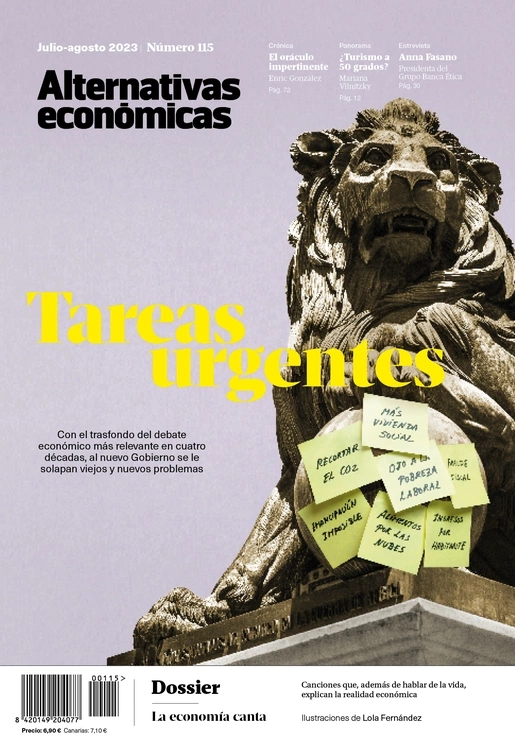 Portada Nº115 Julio-Agosto Alternativas económicas